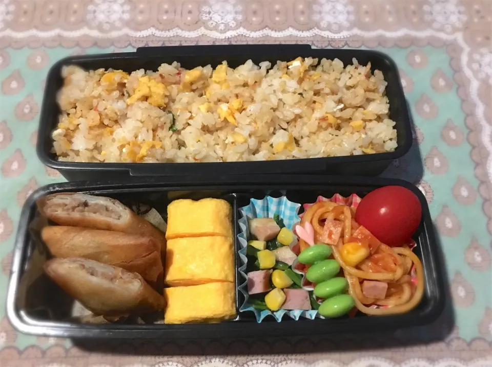 中1男子 弁当🍱|チビミミさん