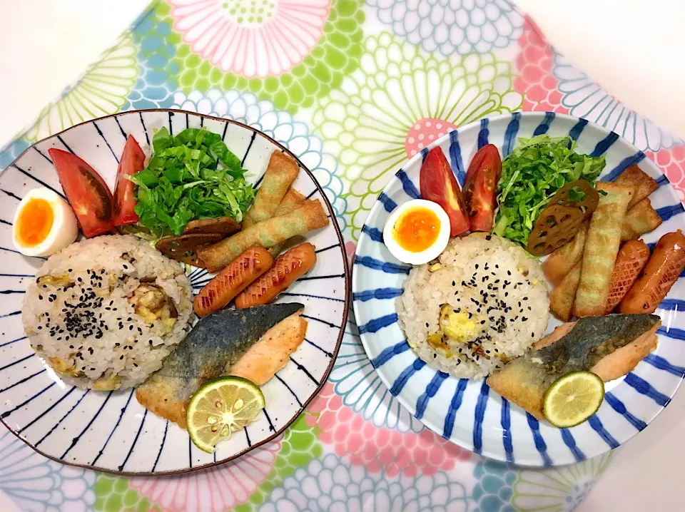 運動会代休日、置きランチ🍁|なかじー。さん