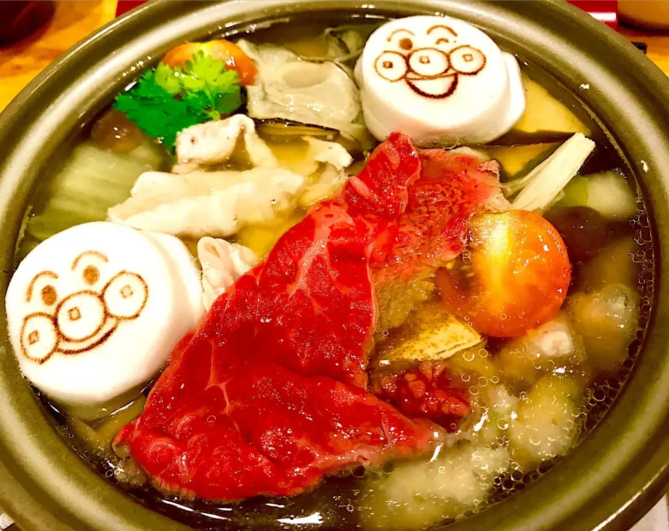 Snapdishの料理写真:アンパーンマーン😄❣️鍋🍲|みうのすけさん