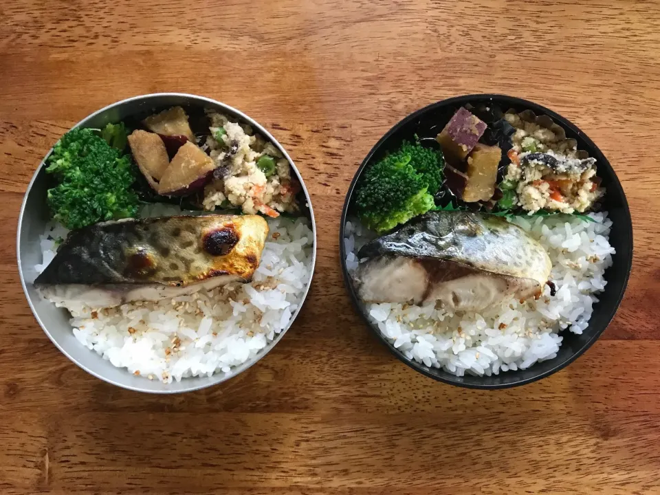 Snapdishの料理写真:弁当51(177) 釣り魚の焼き魚弁当|まる(丸大豆)さん