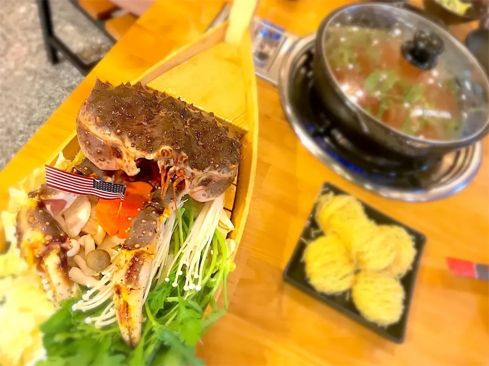 Snow Crab steamboat|デビッドさん