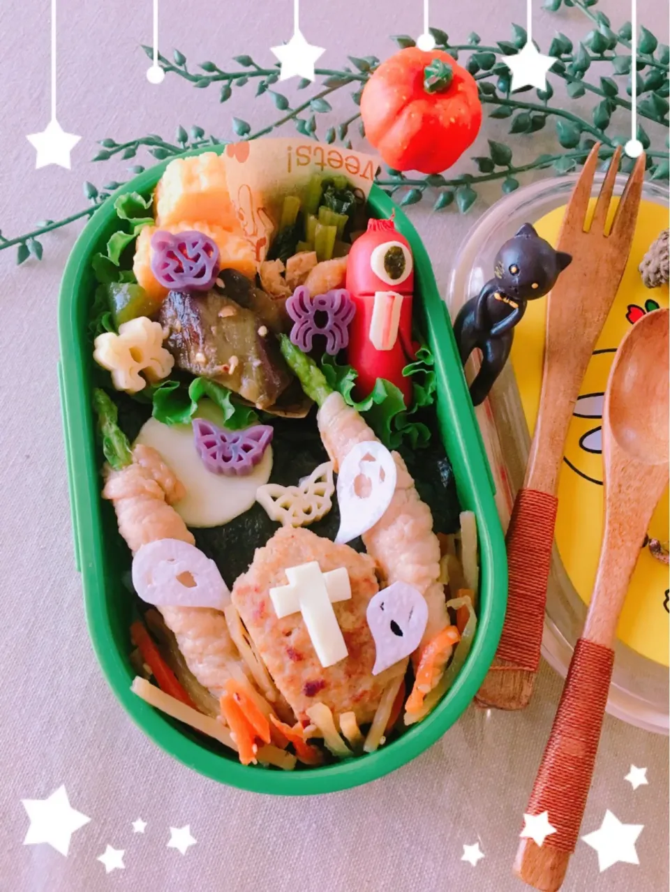 ハロウィン🎃👻弁当|ロミロミさん