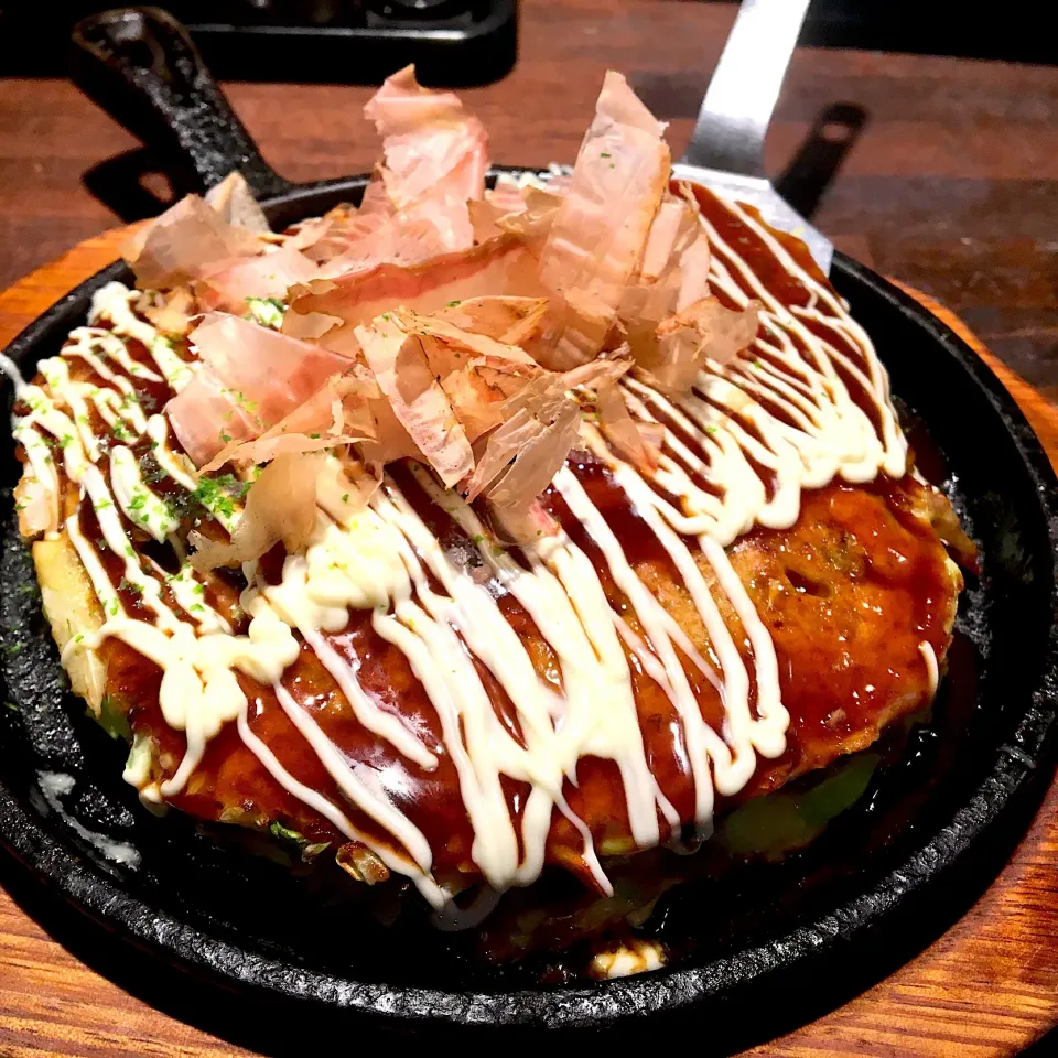 関西なので お好み焼き😀|suneさん