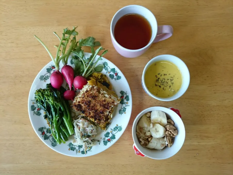 Snapdishの料理写真:いつの日かのまんぷく朝食☀🍴|Kanaさん