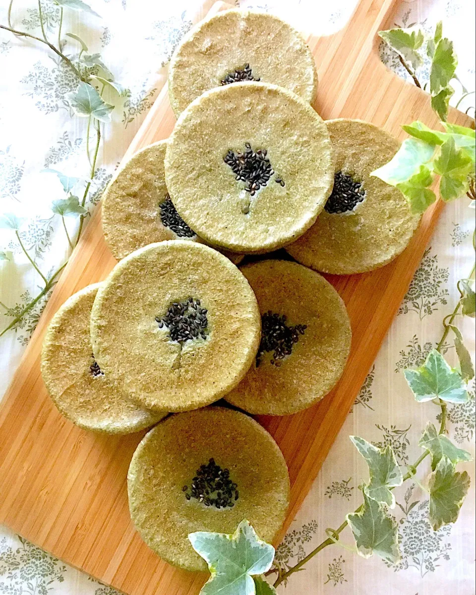 よもぎの押しフランスあんパン😋栗入り🌰|バンビさん