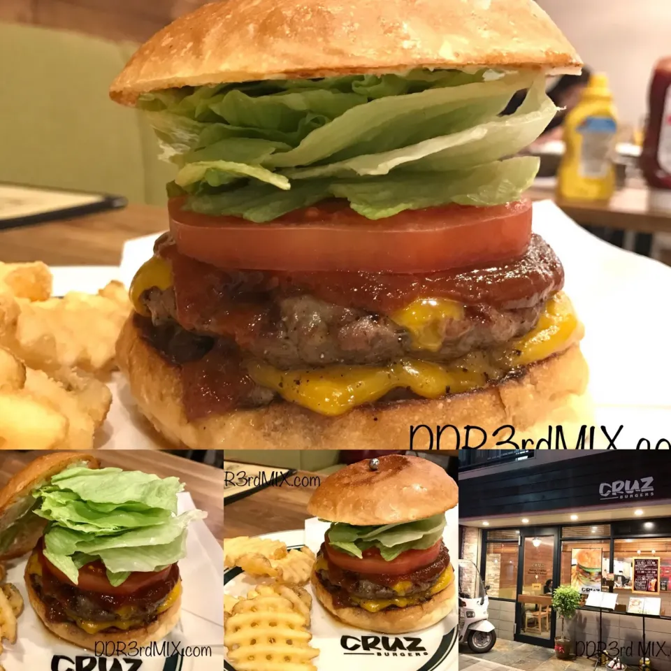 バーガーデーのラストはCRUZ BURGERSでダブルダブル|ddr3rdmixさん