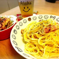 Snapdishの料理写真:#カルボナーラ #スパゲッティ|ikuさん