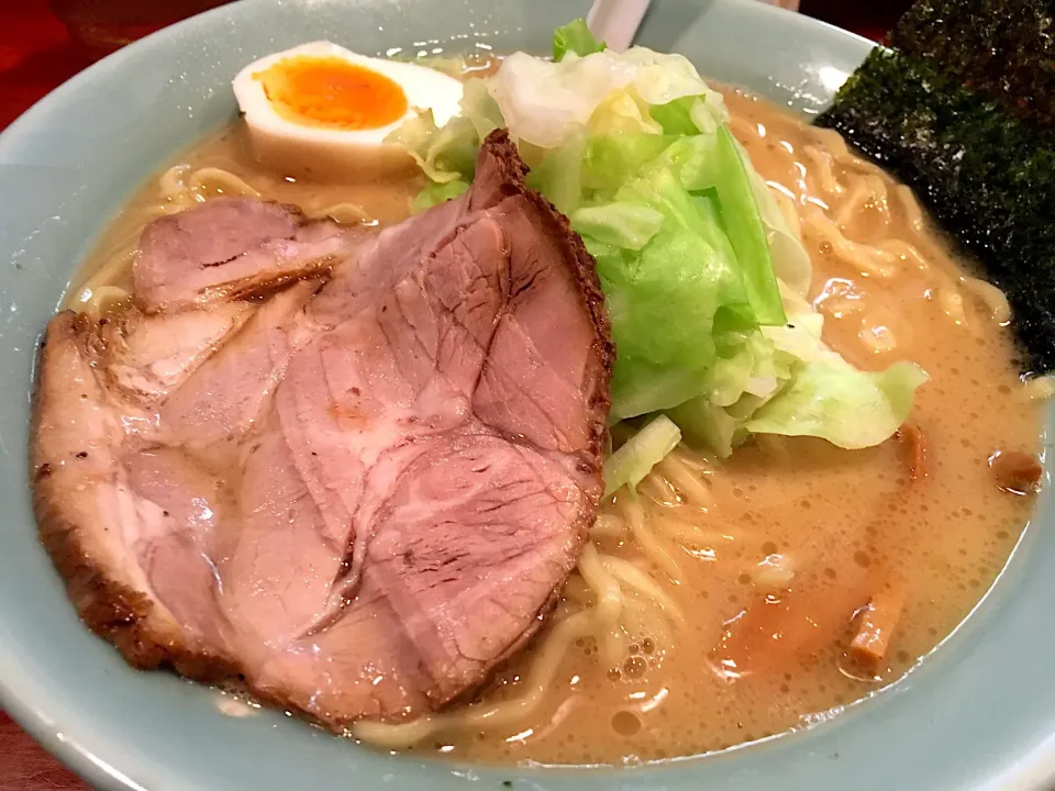 Snapdishの料理写真:キャベツラーメン 中盛り|tecklさん