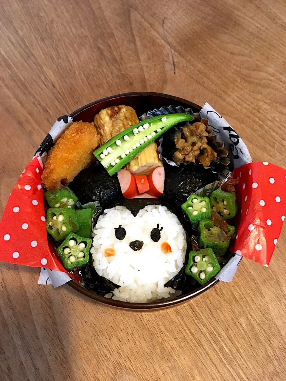 ミニーちゃん🎀お弁当🍙|noⓂ︎さん