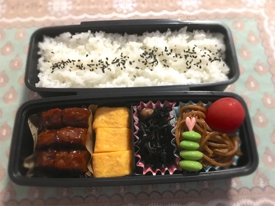 中1男子 弁当🍱|チビミミさん