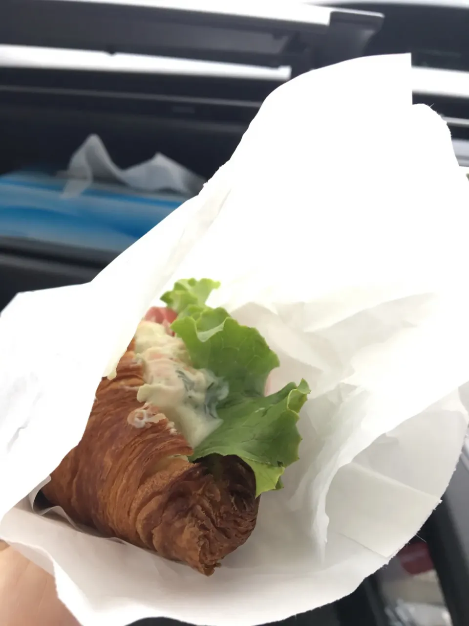 Snapdishの料理写真:#クロワッサンサンド #croissant|一美さん