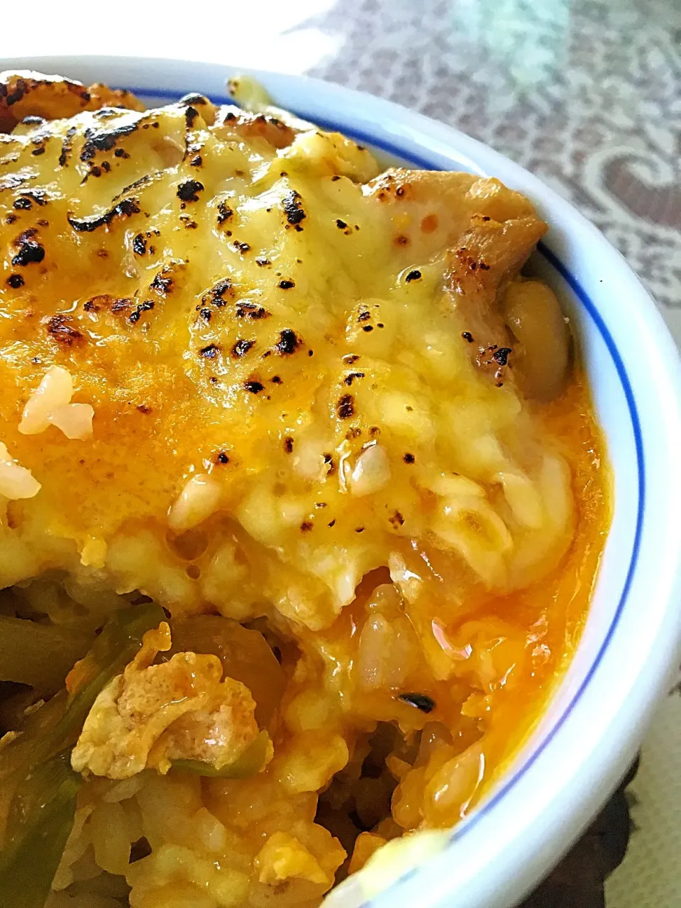 チーズ掛け親子丼
     こんな感じ|ヨシヨシさん