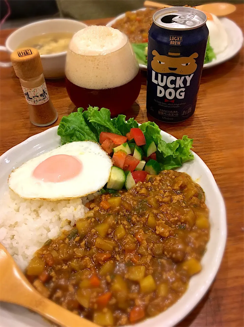 野菜たっぷりキーマカレー🍛❗️|なかじー。さん