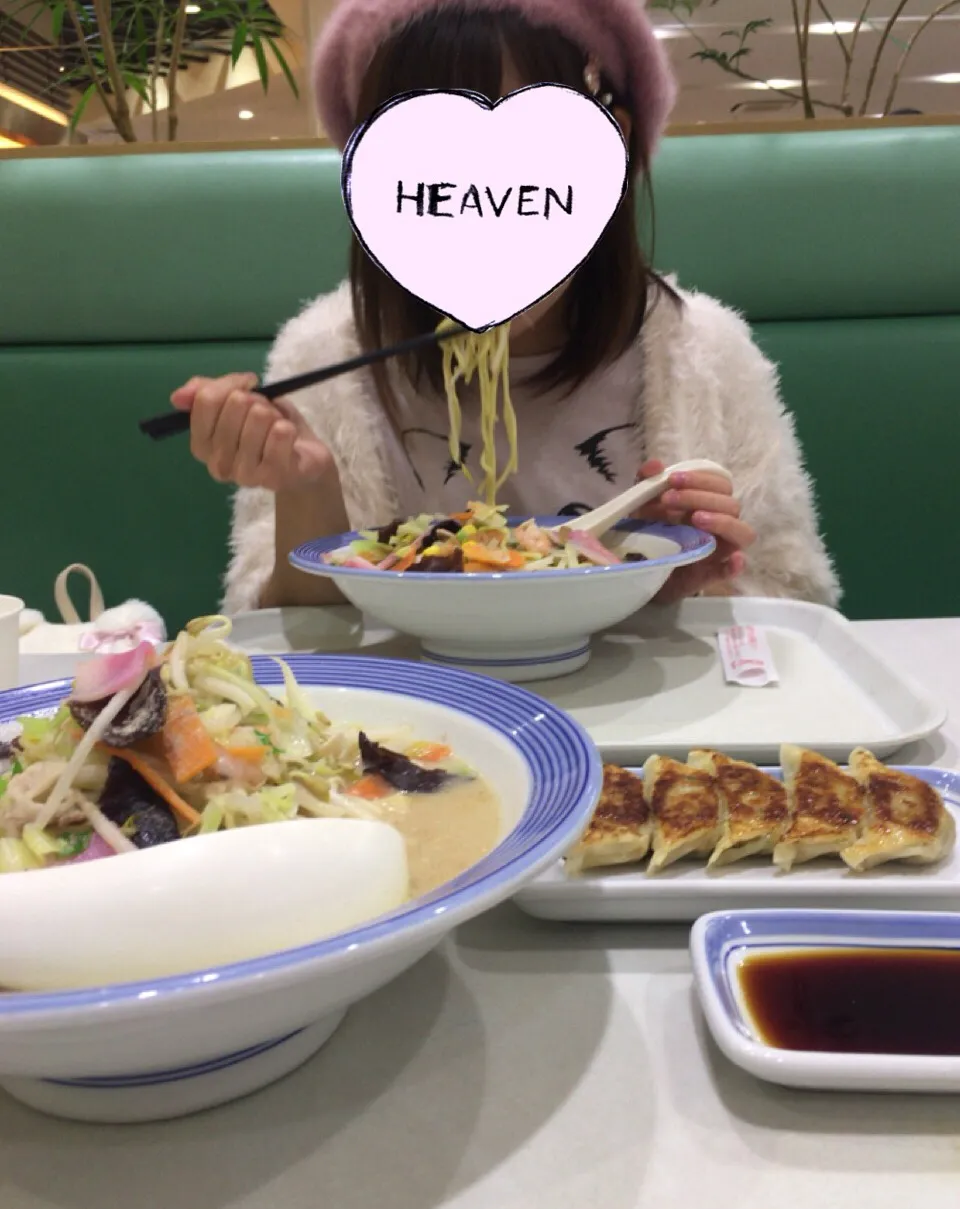 今日は娘ちゃんとリンガーハットで長崎ちゃんぽんを食べました(*^｡^*)|ライムさん