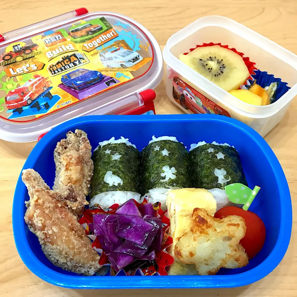 Snapdishの料理写真:幼稚園弁当🍙|santa4863さん