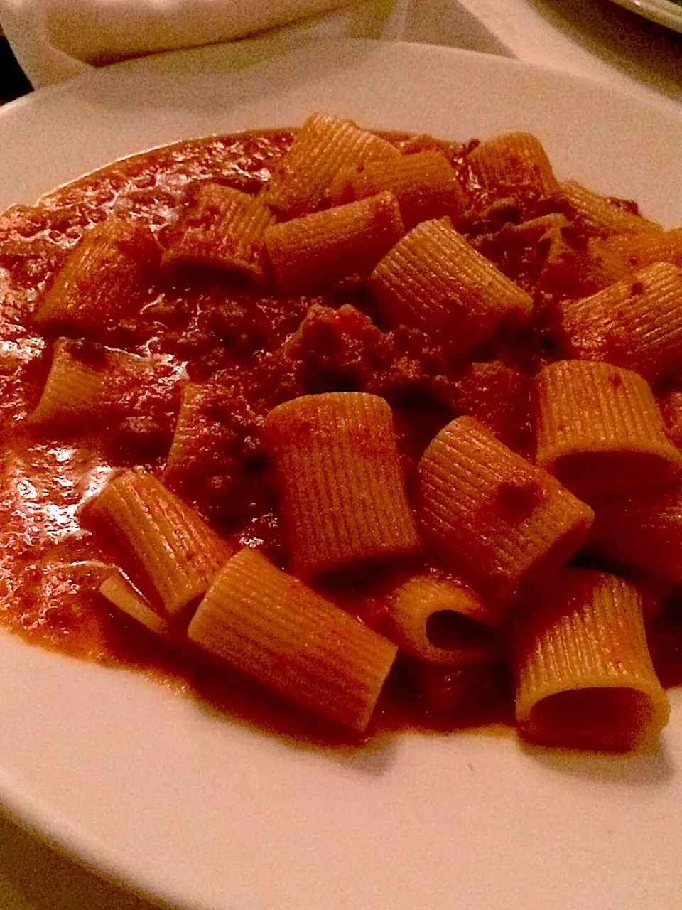 Rigatoni w bolognese @ The Would, Highland, NY 10/3/17|Morcone Girlsさん