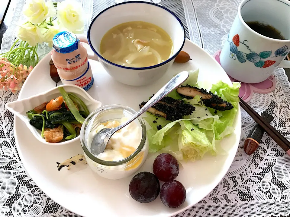 Snapdishの料理写真:今日飲みワンプレート朝ごはん💓|noeさん