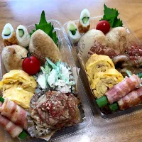 Snapdishの料理写真:パパ入院差し入れ弁当|Ａcyapyさん