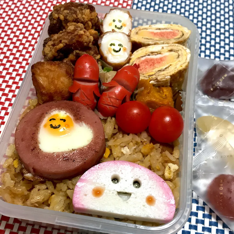 Snapdishの料理写真:2017年10月5日 オレ弁当♪|クッキングおやぢさん