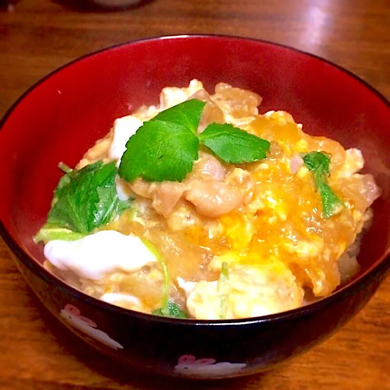 Snapdishの料理写真:とろっ ふわっ なのにホクホク親子丼|307Mionaさん