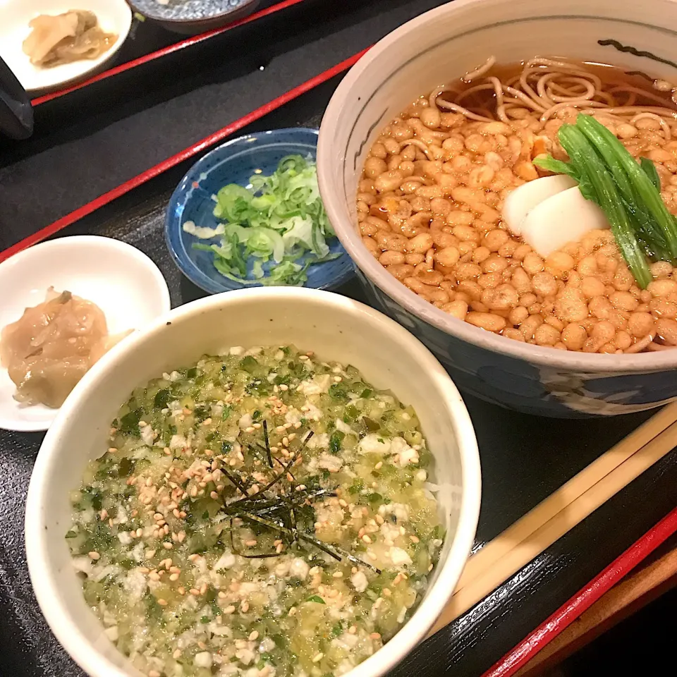 山形だし御飯定食@次男坊(銀座一丁目)|塩豚骨さん