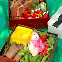 運動会にはお重弁当！うさぎとたこさんが魅力的！|やすぞーさん