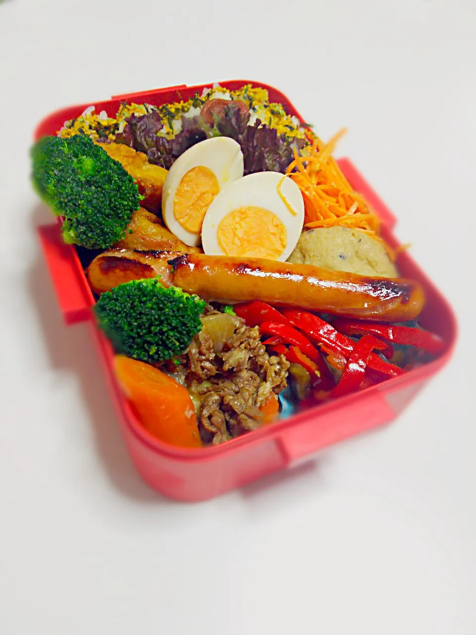 主人のお弁当🍱|わかなさん