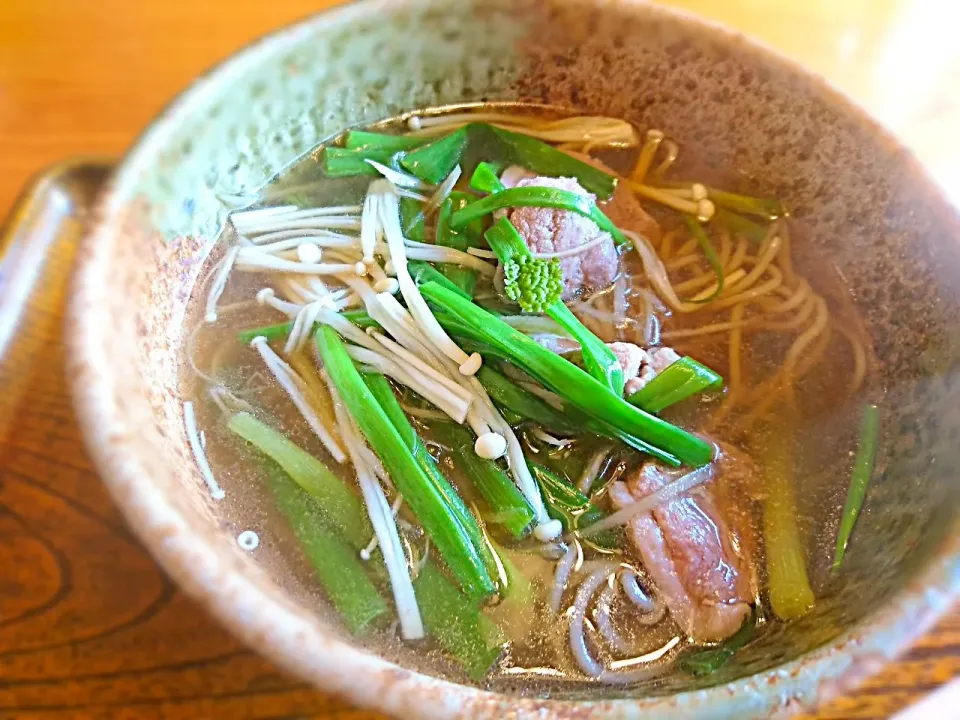 鴨南蛮そば♪
ここは、お蕎麦もおうどんも美味しいのです♪|yokoさん