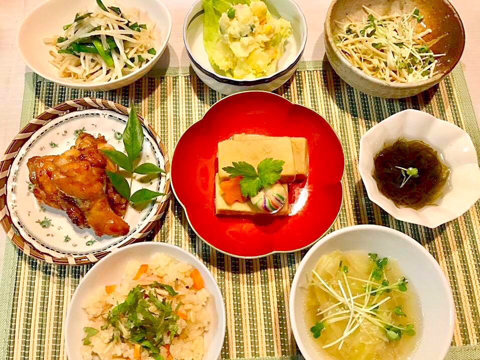 きのこ炊き込みご飯