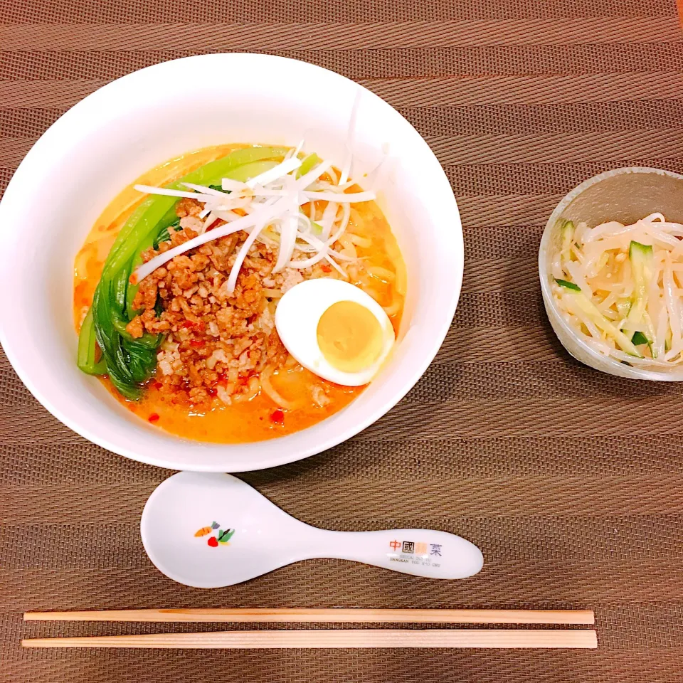 坦々麺
もやしナムル|さやかまるさん