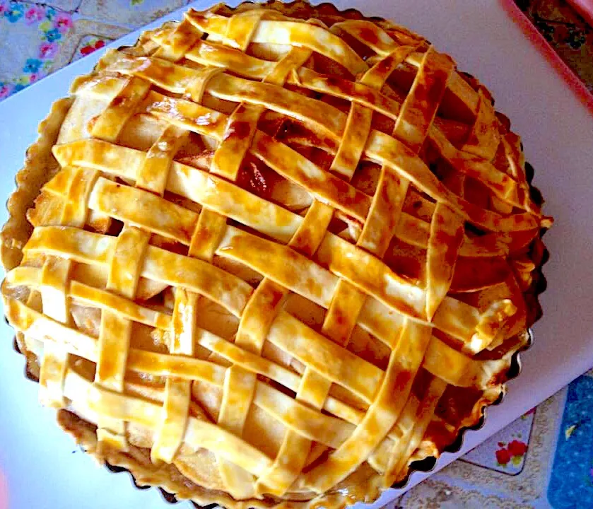 #homemade apple pie#full moon harvest|Babyluv Cabrera Ocampoさん