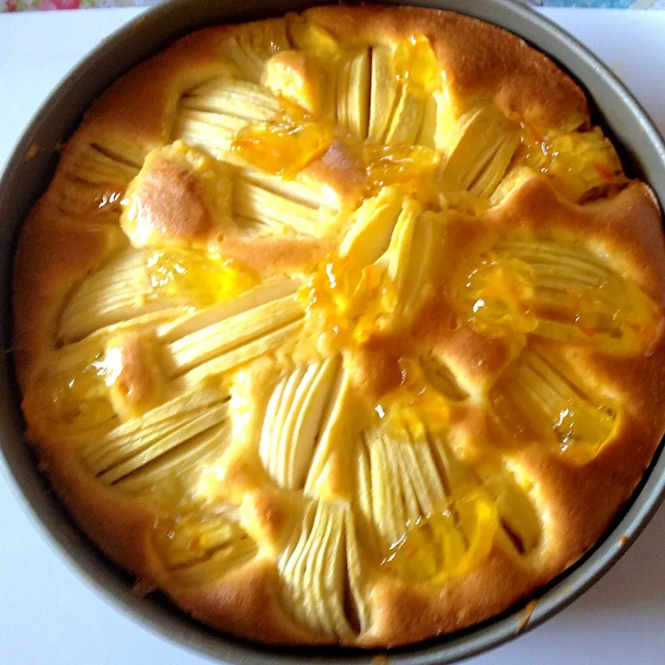 #homemade apple cake#partner of apple pie# October fever pie fever|Babyluv Cabrera Ocampoさん