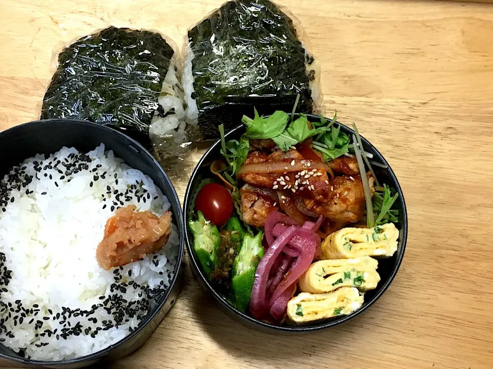 ポークチャップ 弁当|弁当 備忘録さん