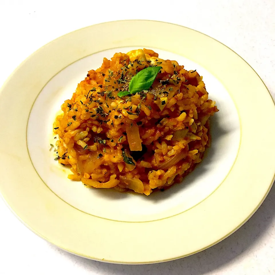 Tomato risotto|Yi Xuan 以璇さん