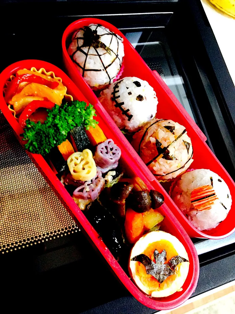 Snapdishの料理写真:ハロウィン弁当🎃👻|suzumeさん