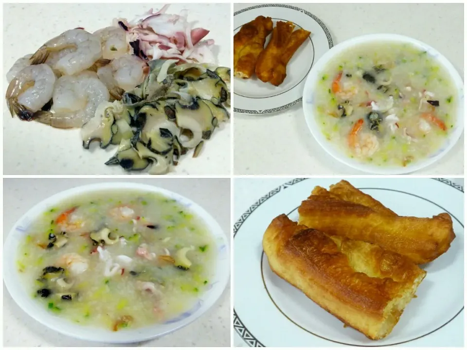 seafood congee|steven z.y.さん