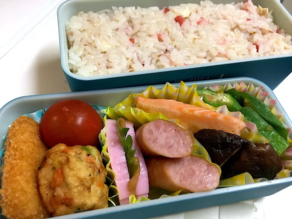#ささみと梅の炊き込みご飯|ゆぺこさん