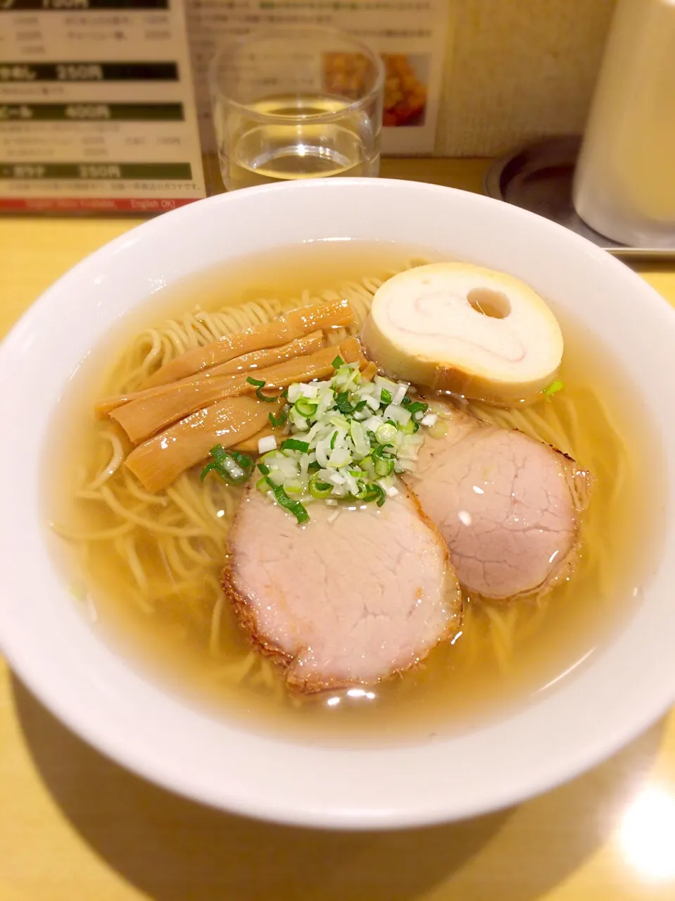 Snapdishの料理写真:ラーメン@函館塩ラーメン五稜郭|morimi32さん