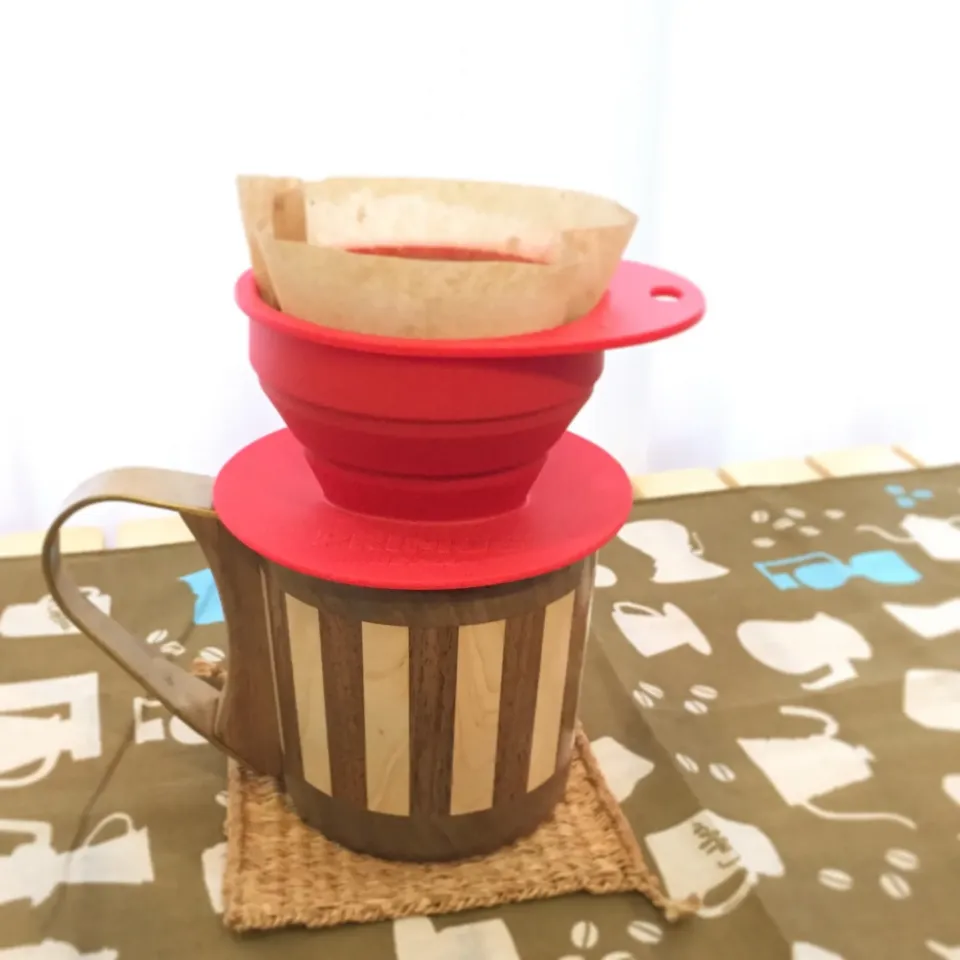 Snapdishの料理写真:付録のコーヒードリッパーでコーヒータイム♪

#ネスプレッソ朝宣言|うっちーさん