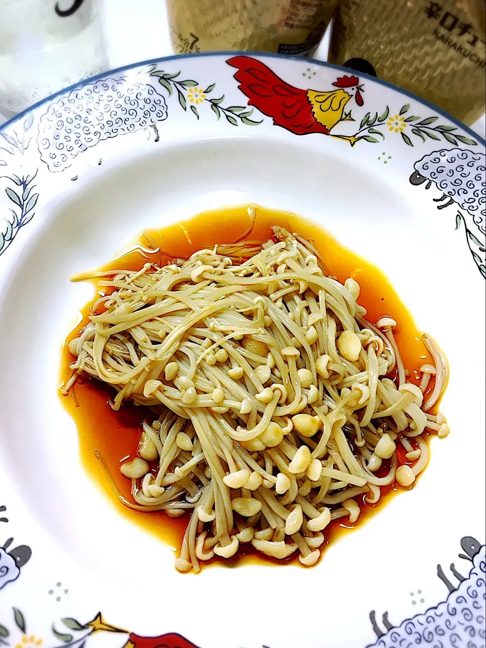 えのきポン酢 #焼酎ハイボール|酩酊親父さん