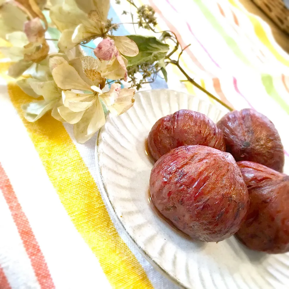 Snapdishの料理写真:2017栗仕事🌰渋皮煮💕|key♪さん