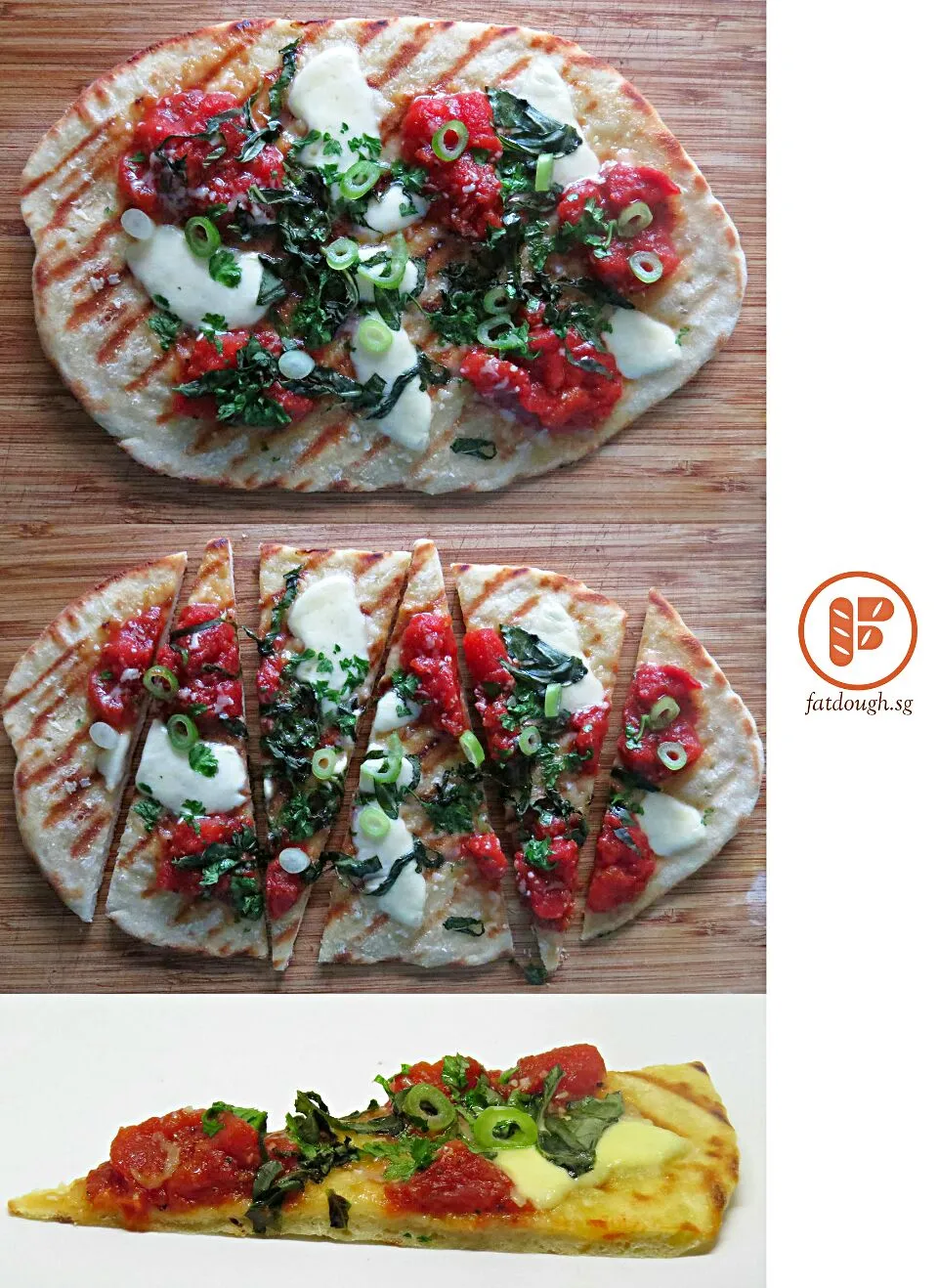 Grilled Pizza: George Germon's Grilled Pizza Margherita|Daniel Limさん