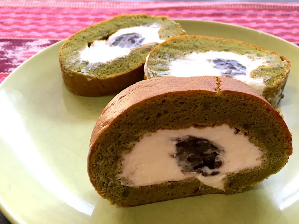 Souffle roll cake (green tea & azuki)|Melia Sandya Utamiさん