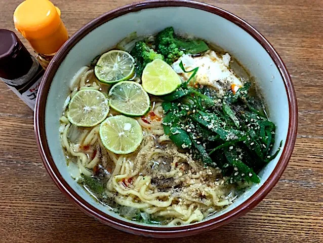 マルちゃん正麺🍜、味噌味❗️(*´꒳`*)✨|サソリさん