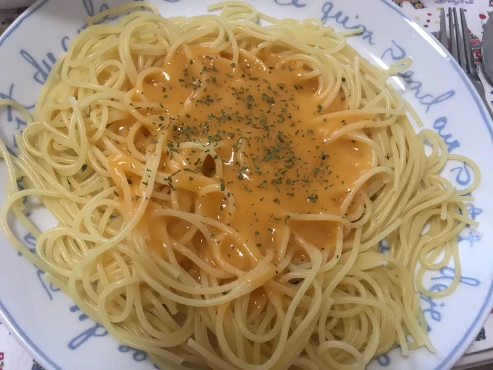 ウニのクリームソースパスタ|みきゃこさん