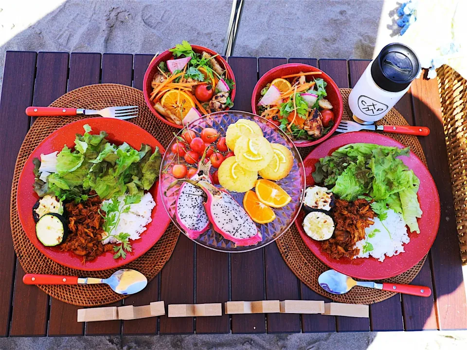 キャンプ飯パキスタンカレー🍛|ひろさん