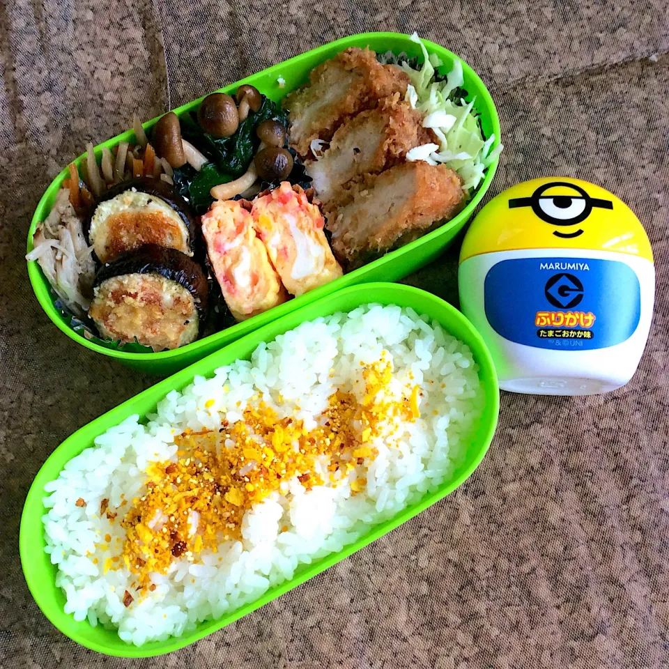 Snapdishの料理写真:ミニオンズのりたま弁当🍙|夢ーテルさん