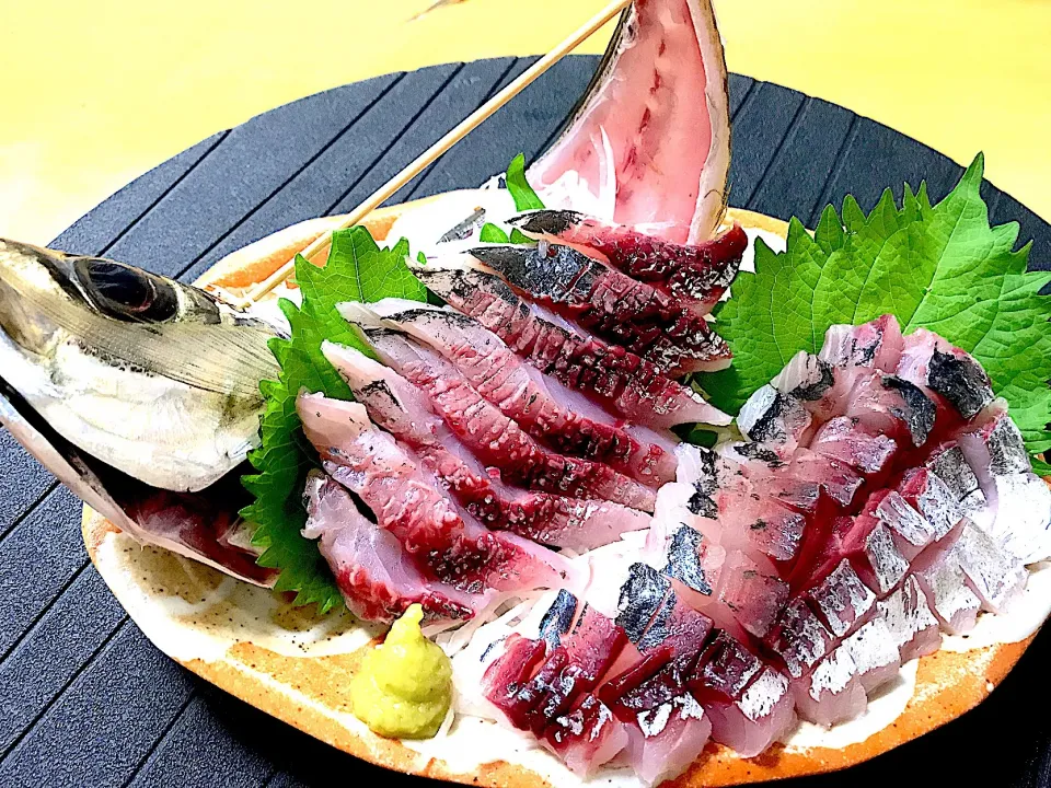 大アジの姿造り🐟  はじめての姿造り🔰|りき🤤さん