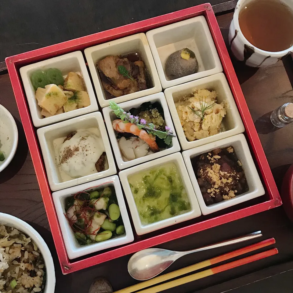 種子取祭朝食|麻紀子さん