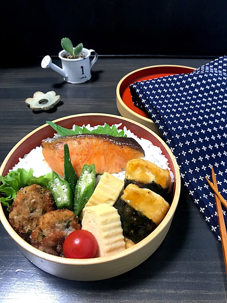 シャケ弁当|sasori595さん